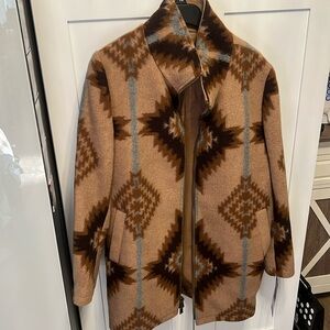 NWT Pendleton Ladies Wool Walker Jacket - Camel Size Large